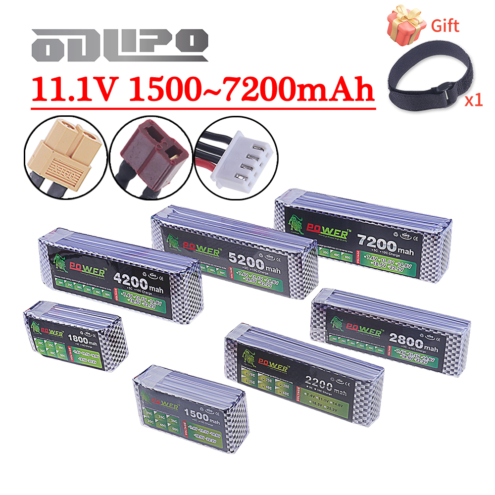 Rc Hobby Vehicles - 3S 11.1V Lipo Battery Deans T