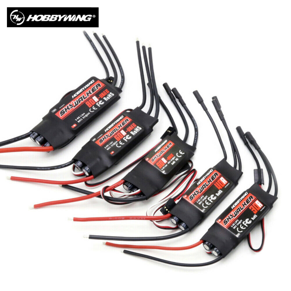 Rc Hobby Grade Plane - Old Vesion Hobbywing SKYWALKER ESC 15A/20A/30A/40A/50A/60A/80A