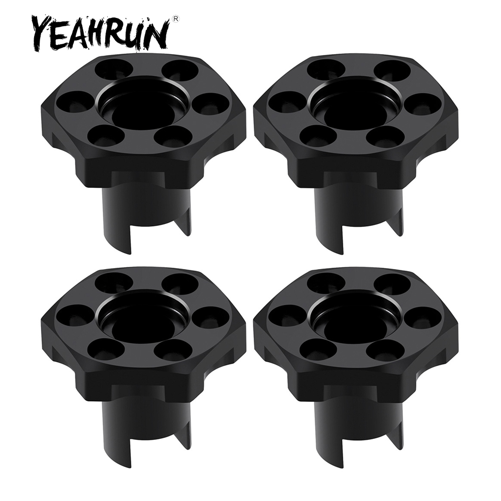 Wheel Hex Adapter - YEAHRUN 4Pcs Aluminum Alloy Wheel Hex