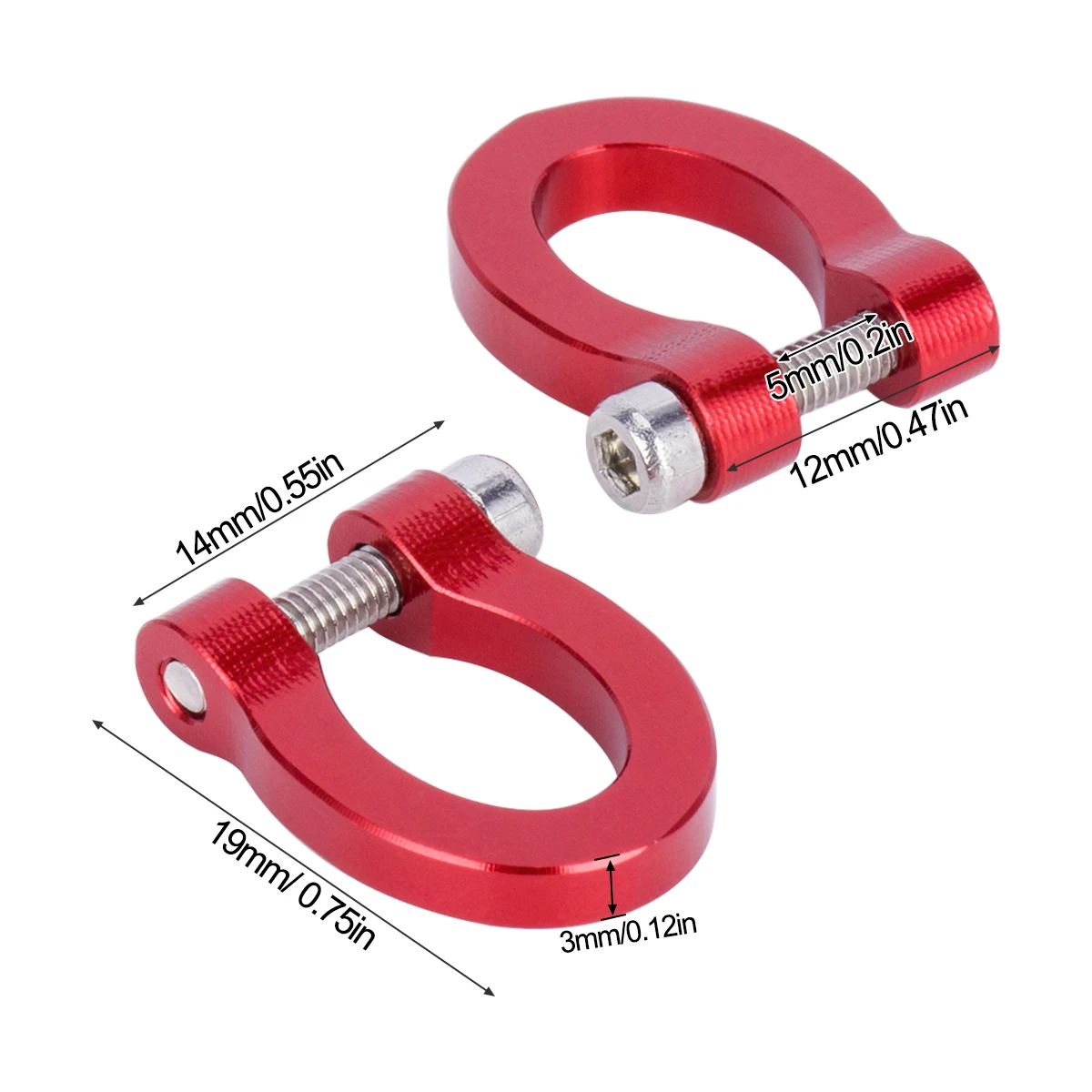 CNC Aluminum Bumper D-ring Tow – Rc Hobby Racing Bewertung und Preis