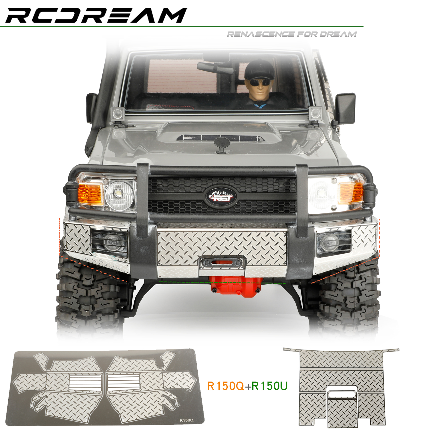 RCDream 1/10 Protective Decora – Wheel Hex Adapter Bewertung und Preis