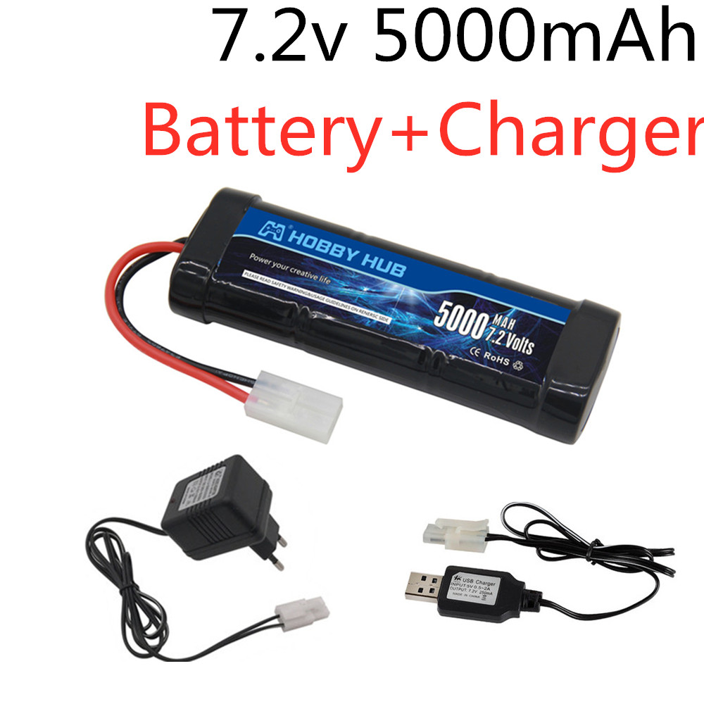 7.2V 5000mAh Ni-MH Battery Pac – Rc Hobby Vehicles Bewertung und Preis
