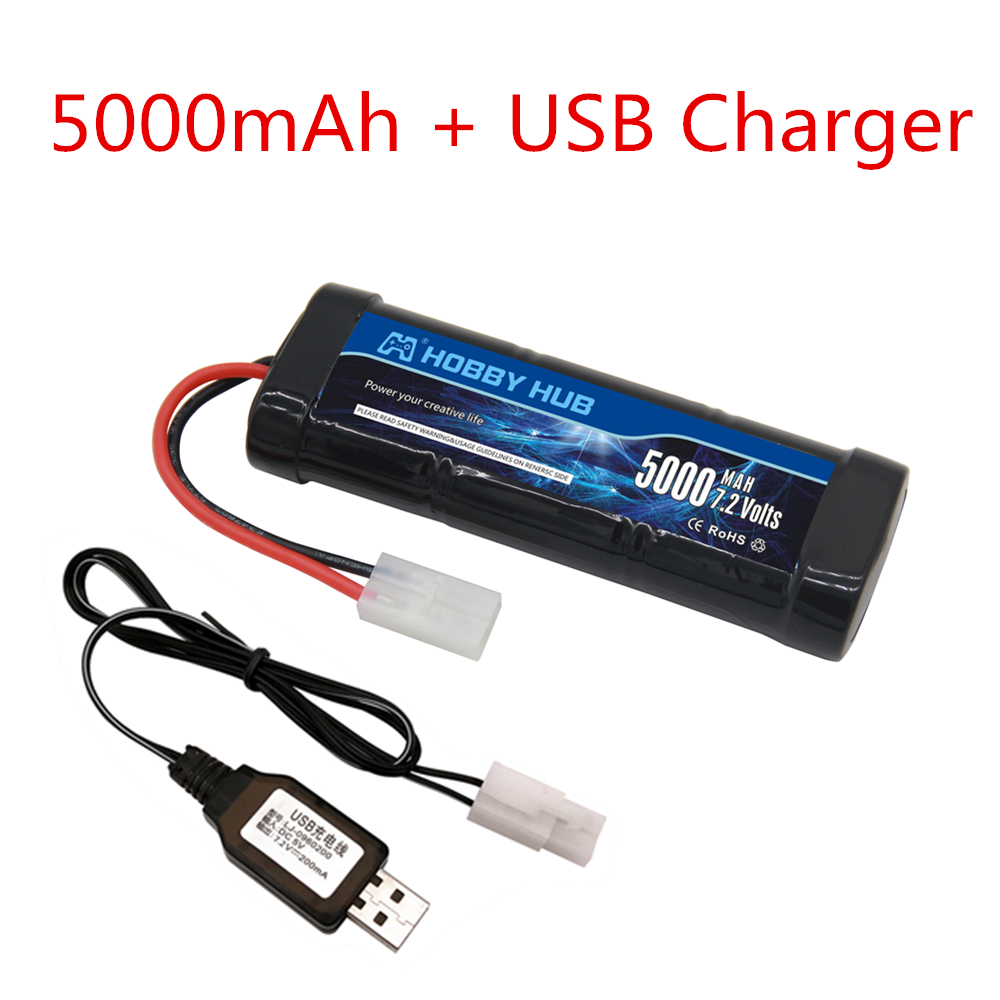 7.2V 5000mAh Ni-MH Battery Pac – Rc Hobby Vehicles Bewertung und Preis