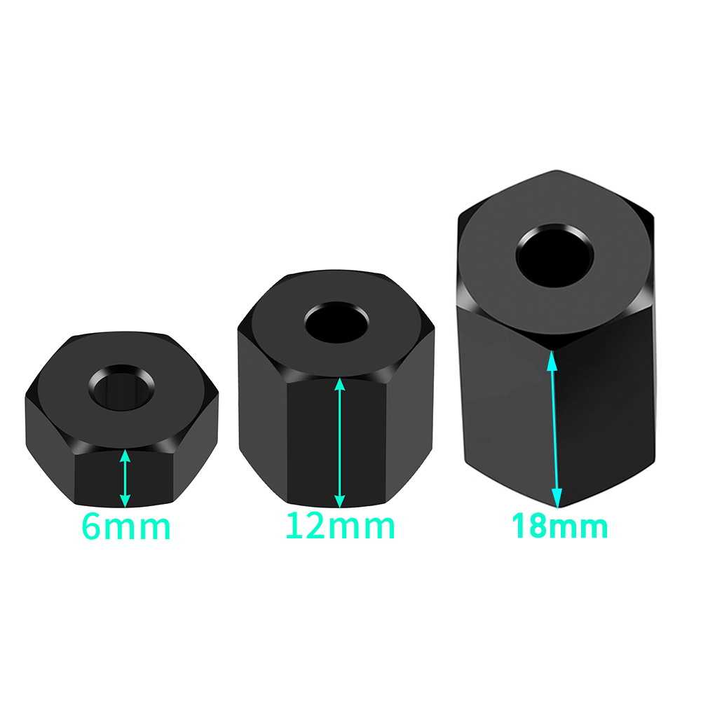 AXSPEED 4Pcs Aluminum 7mm to 1 – Wheel Hex Adapter Bewertung und Preis
