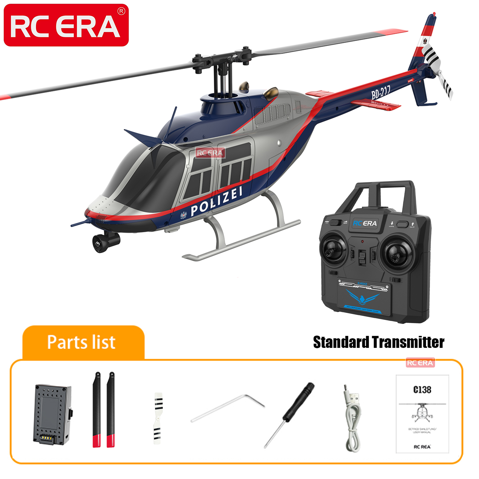 RC ERA C138 BELL 206 Jet Range – Rc Hobby Experts Bewertung und Preis