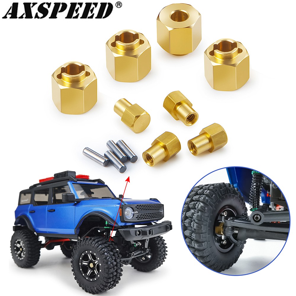 AXSPEED 4PCS Brass Wheel Hex A – Wheel Hex Adapter Bewertung und Preis