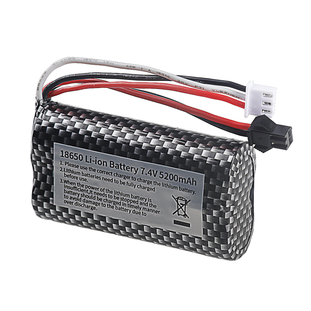 18650 7.4V 5200mAh Li-ion batt – Rc Hobby Vehicles Bewertung und Preis