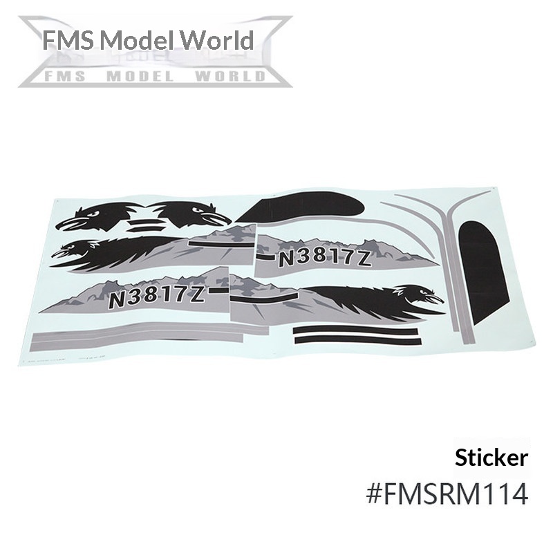 FMS RC Plane Decals For 1700mm – Rc Hobby Vehicles Bewertung und Preis
