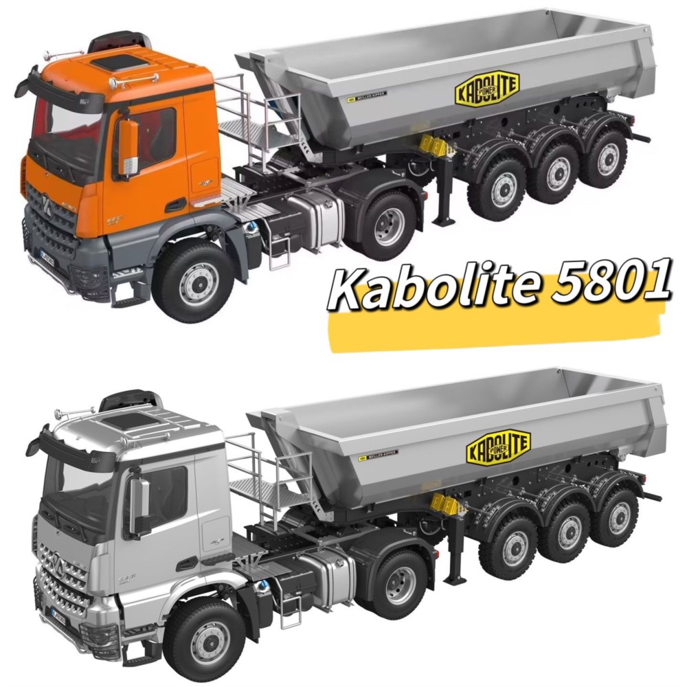 RTR Kabolite 1/14 5801 RC Trac – Rc Hobby Dump Truck Bewertung und Preis