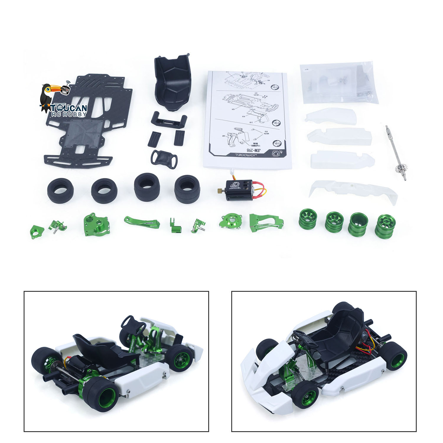 KIT JDM 298A 298B 1/10 4x4 RC  – Rc Roc Hobby Bewertung und Preis
