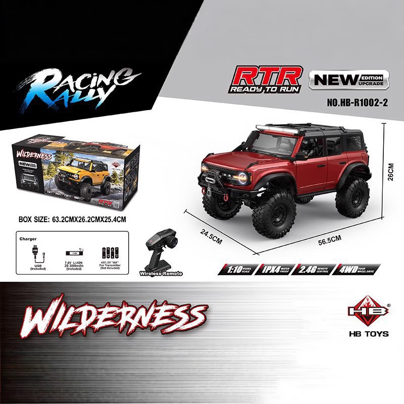 1/10 RC Car 4WD RTR HB R1001 H – Rc Hobby Dump Truck Bewertung und Preis