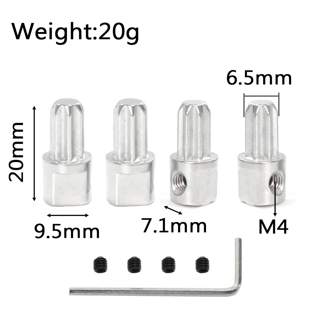 4pcs Metal Center Drive Hub 68 – Rc Roc Hobby Bewertung und Preis