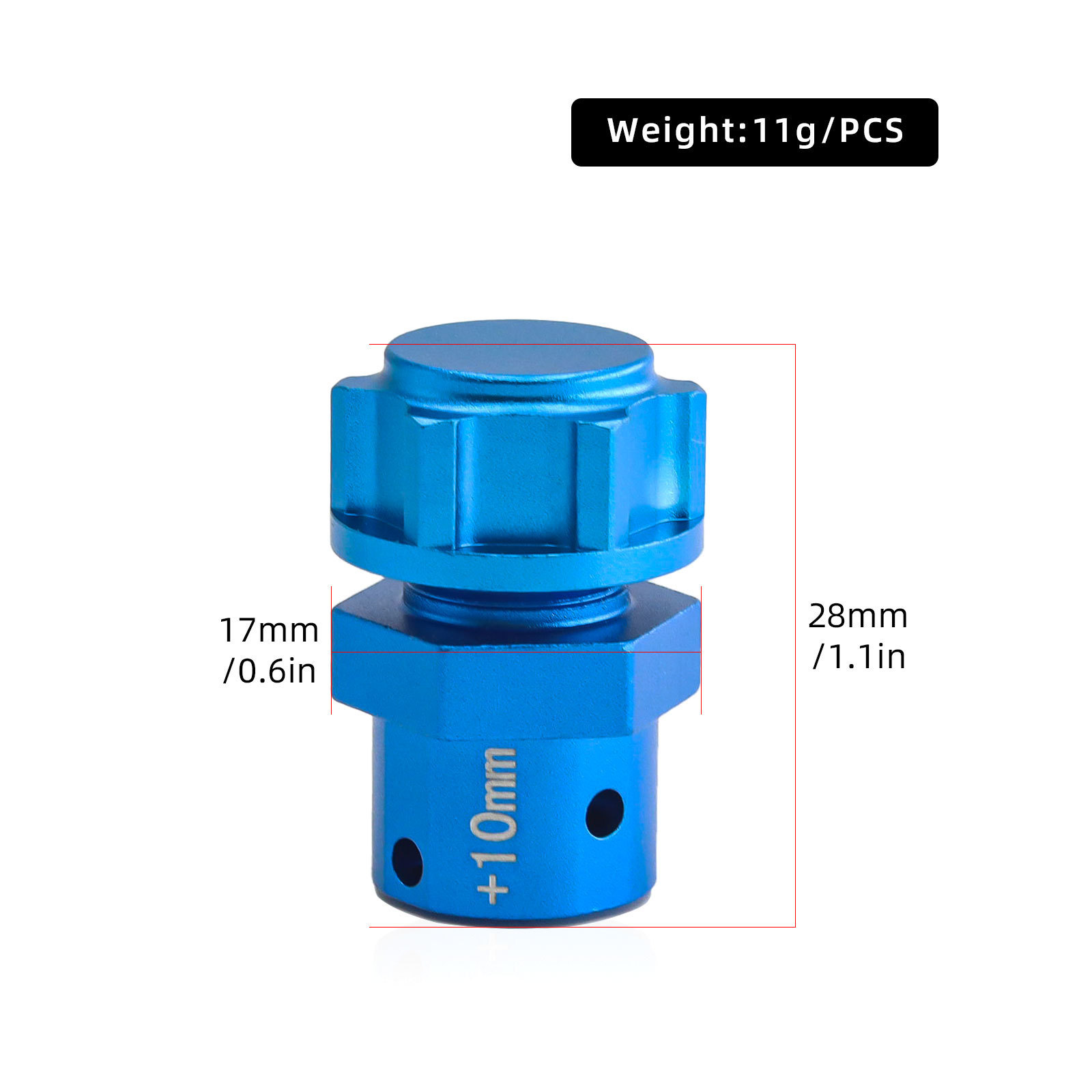 Metal 17mm Extended Wheel Hex  – Wheel Hex Adapter Bewertung und Preis