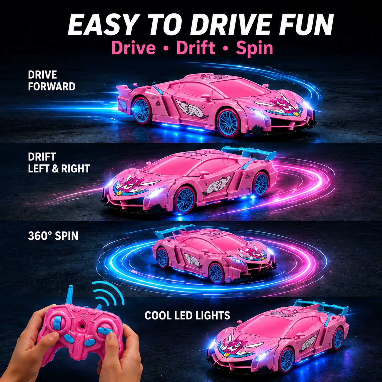 Unicorn RC Transforming Robot  – Rc Hobby Lobby Bewertung und Preis