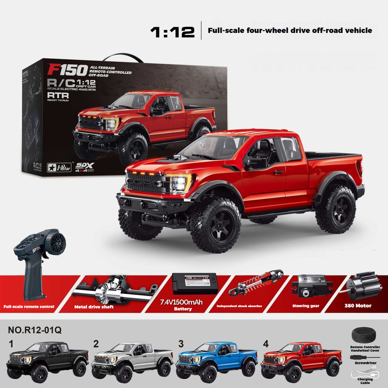 Hstar 1 12 Scale F150 Raptor 4 – Rc Roc Hobby Bewertung und Preis