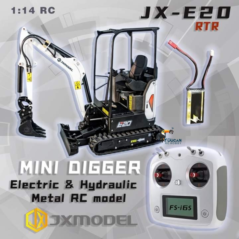 RTR JX E20 RC Mini Excavator 1 – Rc Hobby Light Bewertung und Preis